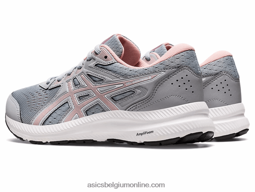 gelcontend 8 breed V6HXR22687 piemonte grijs/mat roze Asics