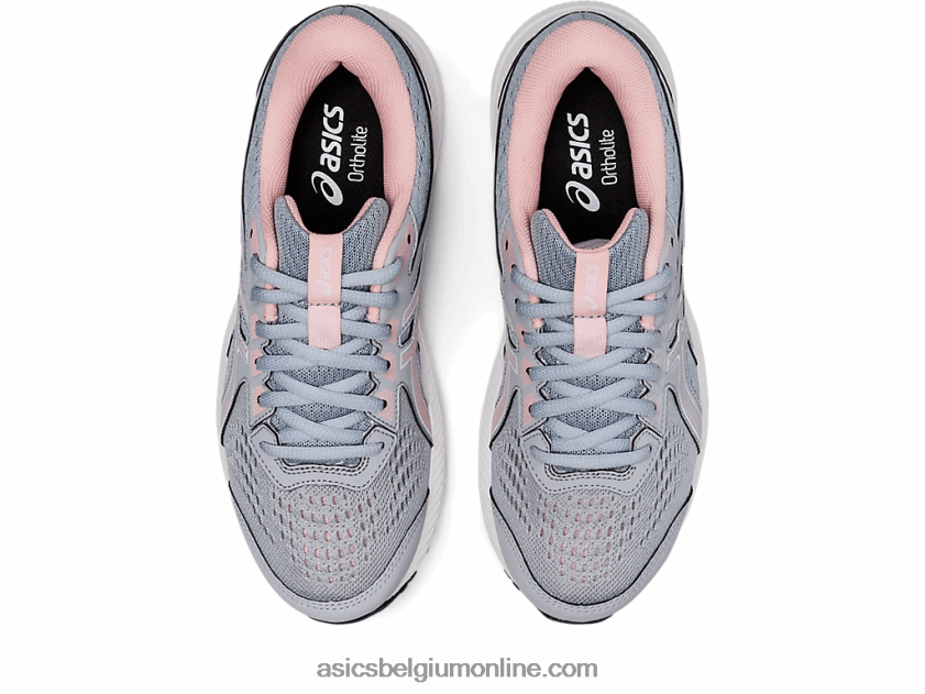 gelcontend 8 breed V6HXR22687 piemonte grijs/mat roze Asics