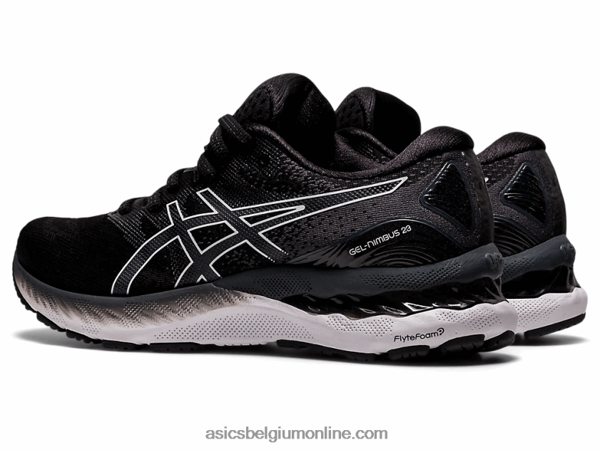 gelnimbus 23 breed V6HXR24011 zwart wit Asics