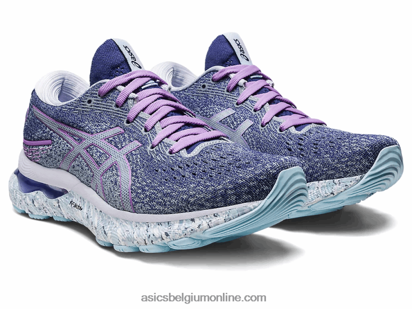 gelnimbus 24 V6HXR22589 schemerblauw/wit Asics