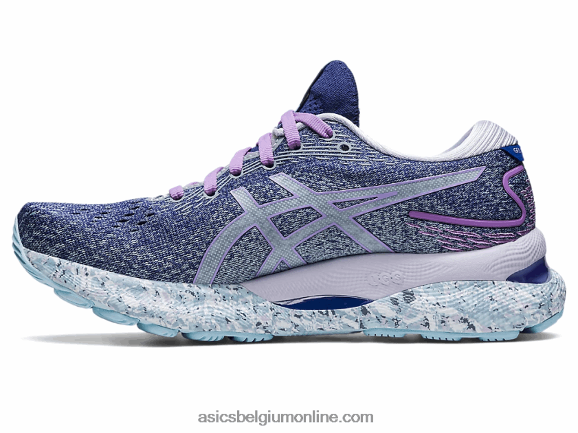 gelnimbus 24 V6HXR22589 schemerblauw/wit Asics