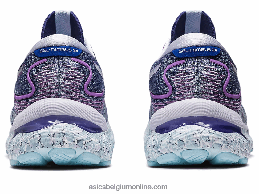 gelnimbus 24 V6HXR22589 schemerblauw/wit Asics