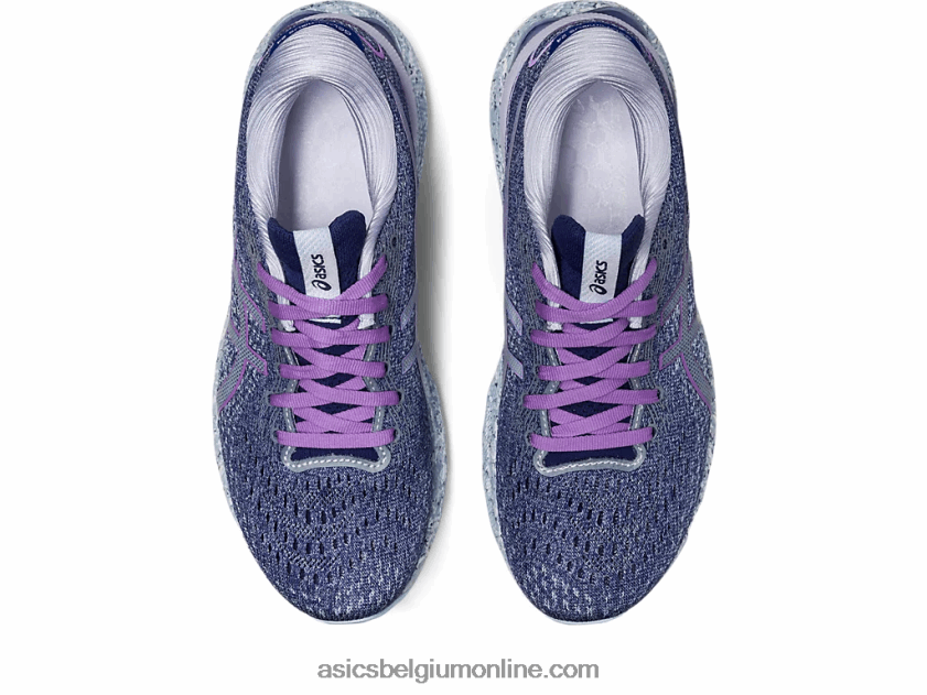 gelnimbus 24 V6HXR22589 schemerblauw/wit Asics