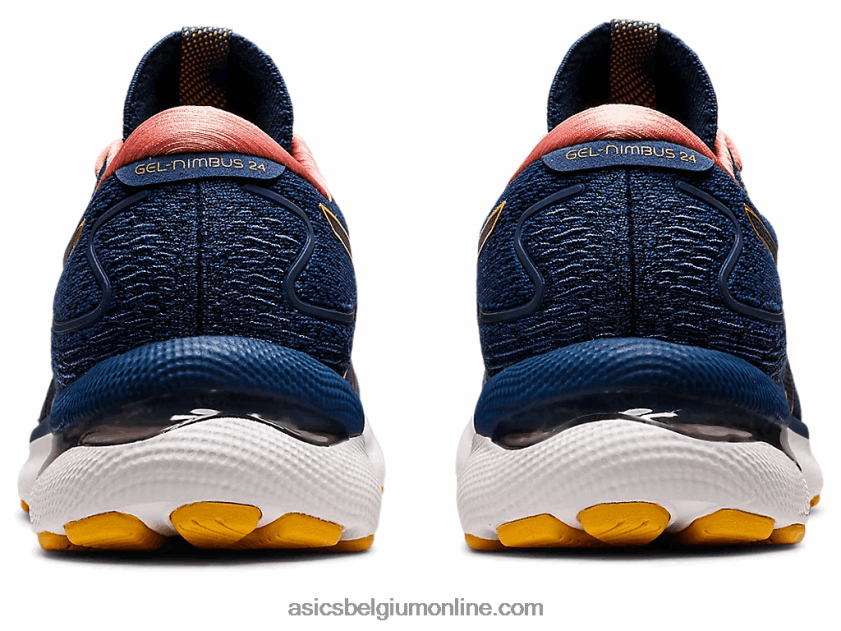 gelnimbus 24 V6HXR22667 nachtblauw/tijgergeel Asics