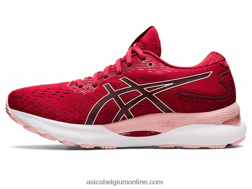 gelnimbus 24 V6HXR22682 veenbes/gerijpte roos Asics