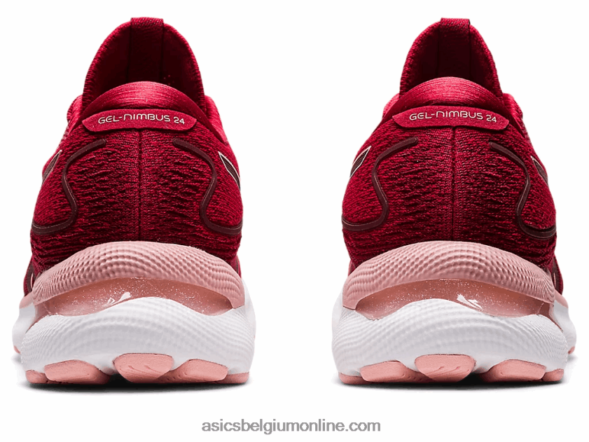gelnimbus 24 V6HXR22682 veenbes/gerijpte roos Asics