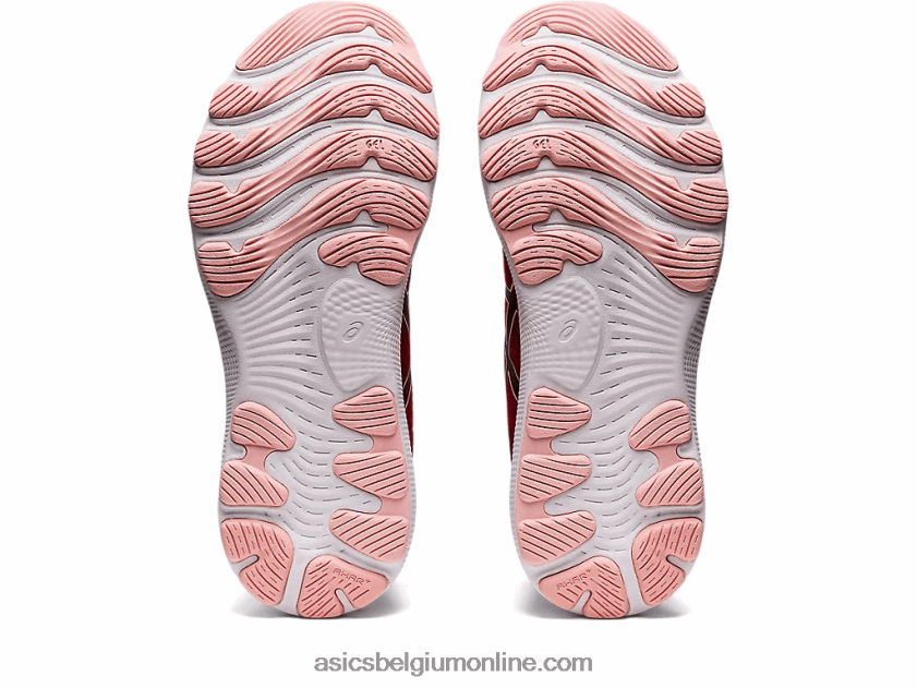gelnimbus 24 V6HXR22682 veenbes/gerijpte roos Asics