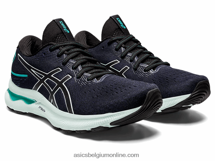 gelnimbus 24 V6HXR22964 zwarte/rustgevende zee Asics