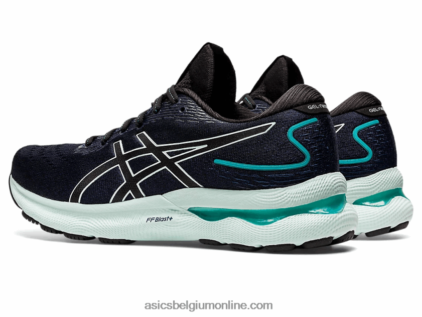gelnimbus 24 V6HXR22964 zwarte/rustgevende zee Asics