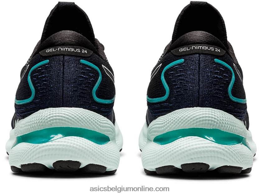 gelnimbus 24 V6HXR22964 zwarte/rustgevende zee Asics