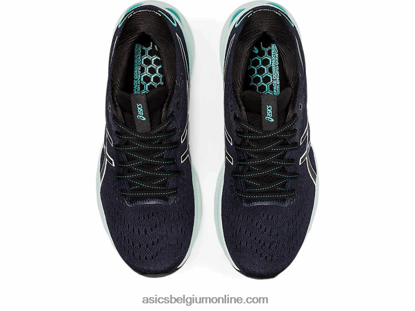 gelnimbus 24 V6HXR22964 zwarte/rustgevende zee Asics