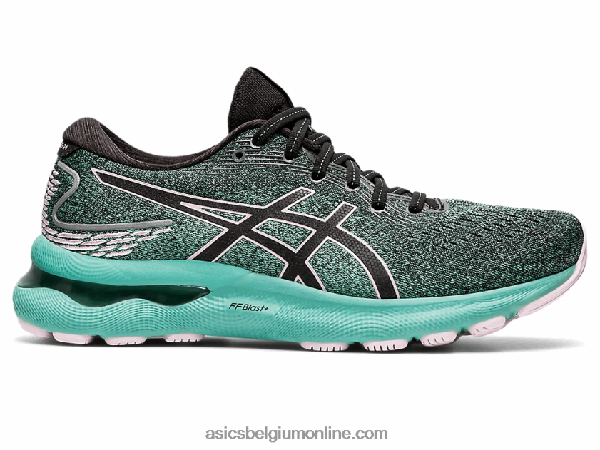 gelnimbus 24 V6HXR23550 zwart/nauwelijks roze Asics