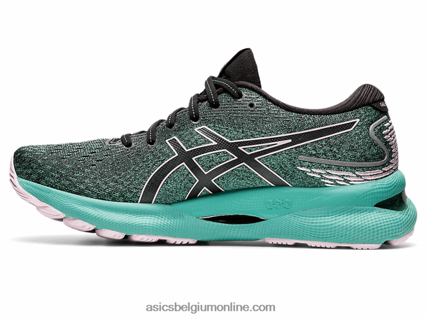 gelnimbus 24 V6HXR23550 zwart/nauwelijks roze Asics