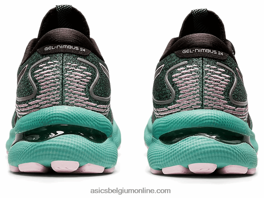 gelnimbus 24 V6HXR23550 zwart/nauwelijks roze Asics