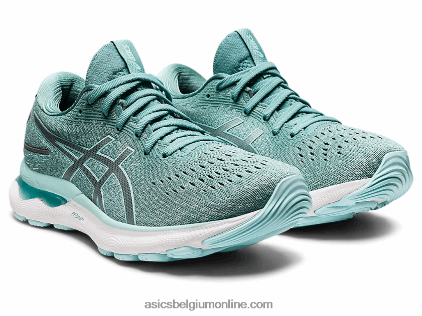 gelnimbus 24 breed V6HXR23428 salie/helder blauw Asics