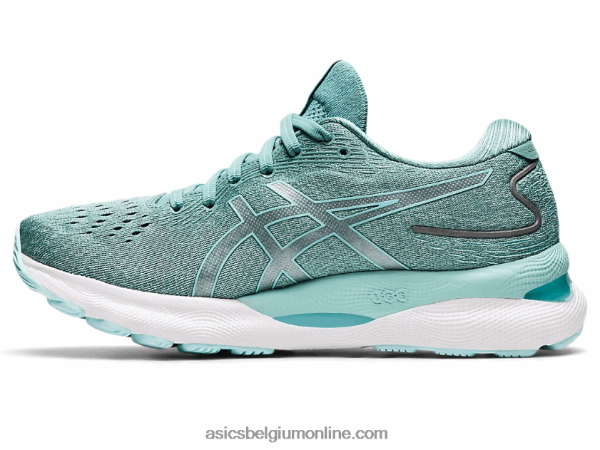 gelnimbus 24 breed V6HXR23428 salie/helder blauw Asics