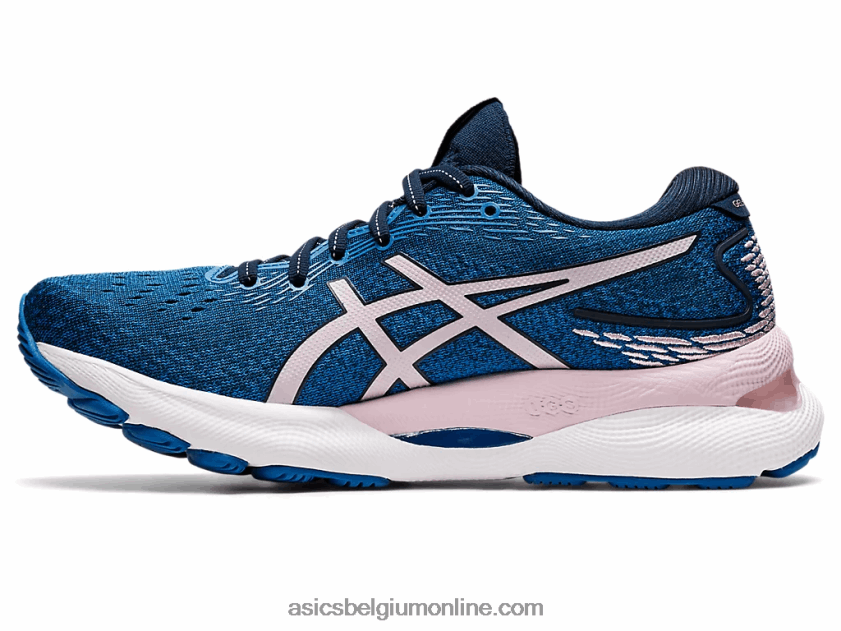 gelnimbus 24 breed V6HXR23430 frans blauw/nauwelijks roze Asics