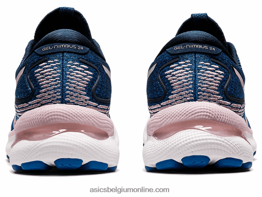 gelnimbus 24 breed V6HXR23430 frans blauw/nauwelijks roze Asics