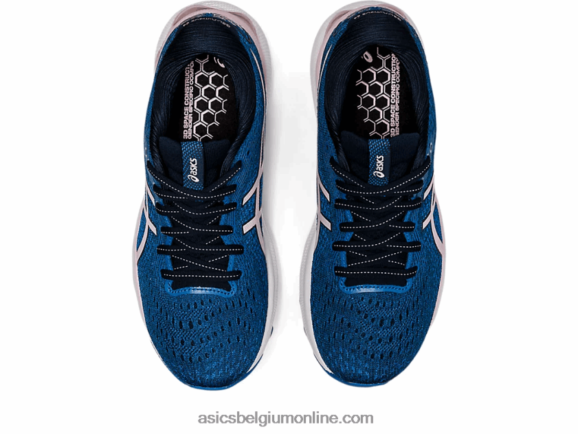 gelnimbus 24 breed V6HXR23430 frans blauw/nauwelijks roze Asics