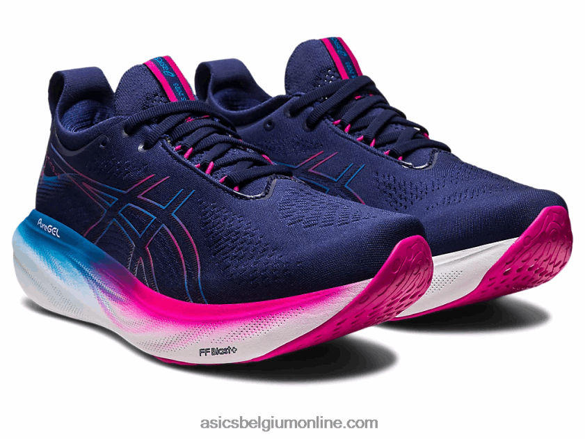 gelnimbus 25 V6HXR22138 indigo blauw/roze rave Asics