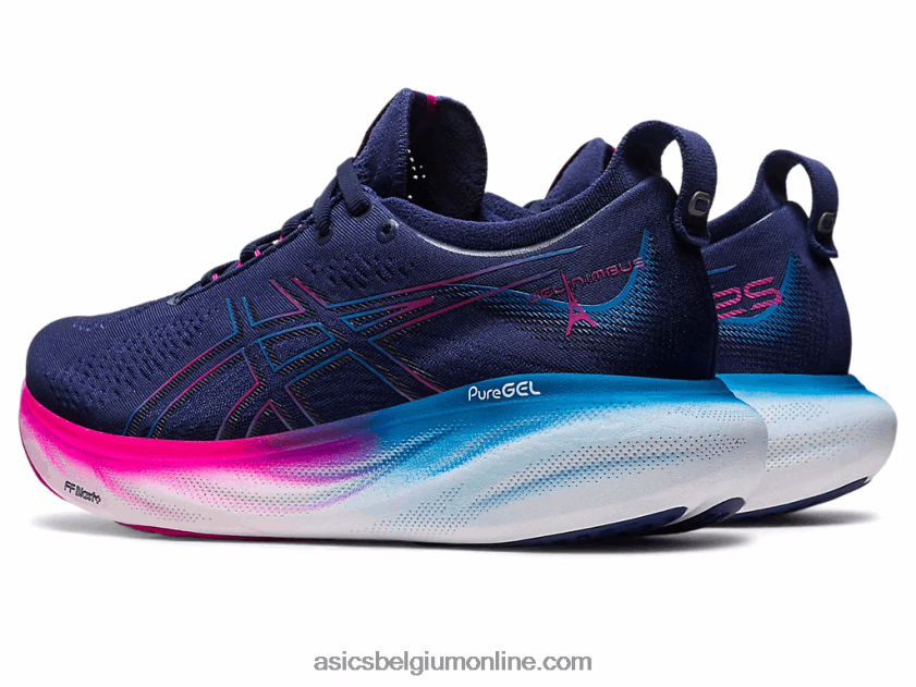 gelnimbus 25 V6HXR22138 indigo blauw/roze rave Asics