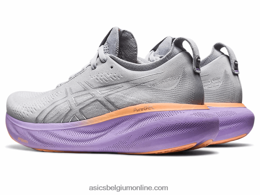 gelnimbus 25 breed V6HXR22375 piemonte grijs/puur zilver Asics