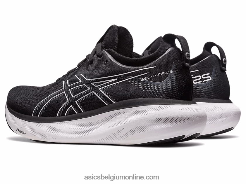 gelnimbus 25 breed V6HXR22376 zwart/puur zilver Asics