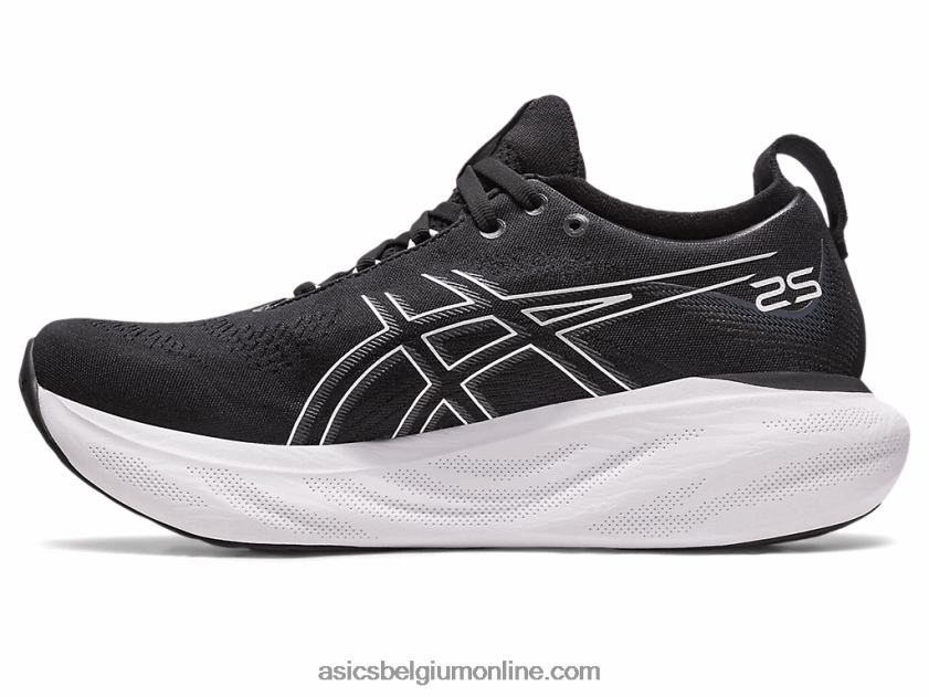 gelnimbus 25 breed V6HXR22376 zwart/puur zilver Asics