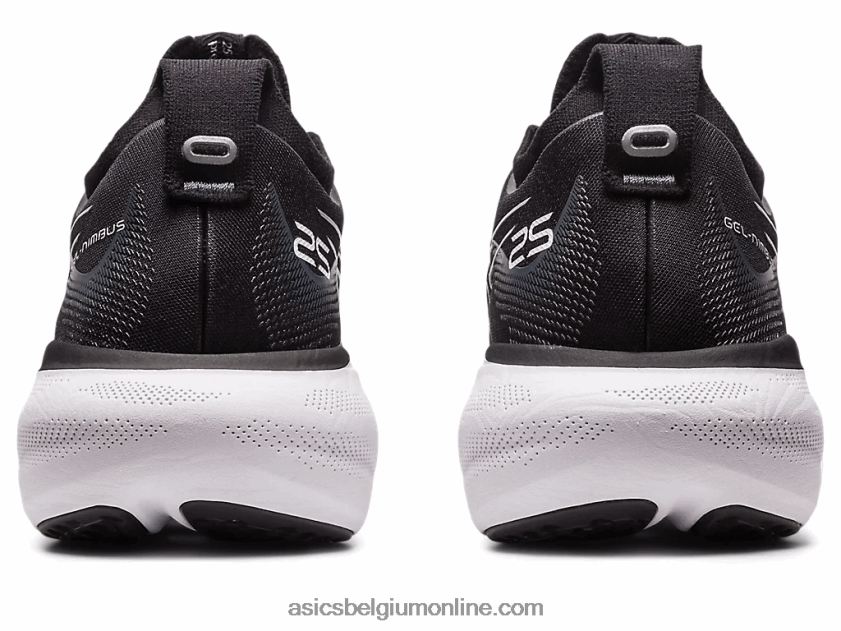gelnimbus 25 breed V6HXR22376 zwart/puur zilver Asics