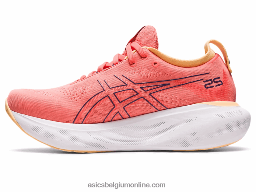gelnimbus 25 breed V6HXR22377 papaja/stoffig paars Asics