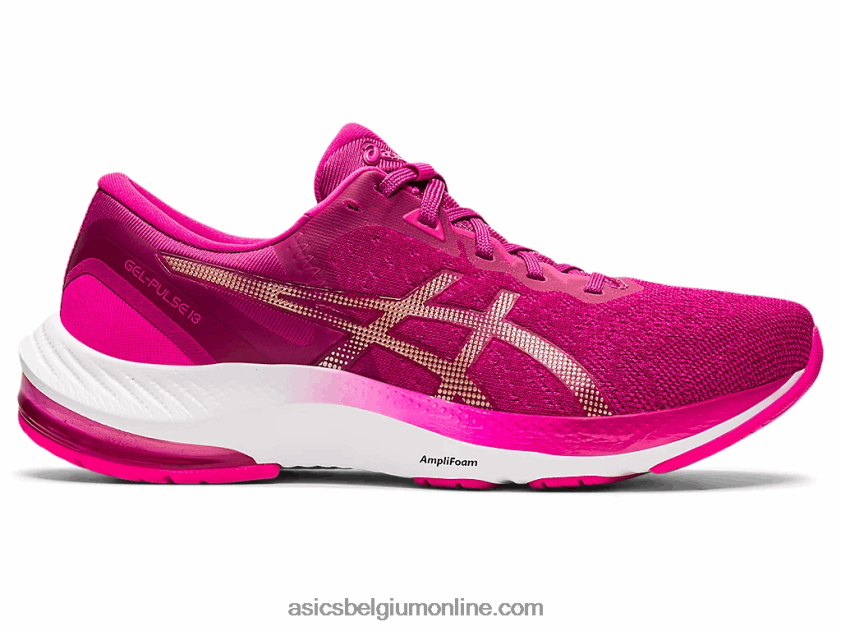 gelpuls 13 V6HXR23324 fuchsia rood/champagne Asics