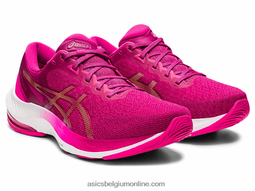 gelpuls 13 V6HXR23324 fuchsia rood/champagne Asics