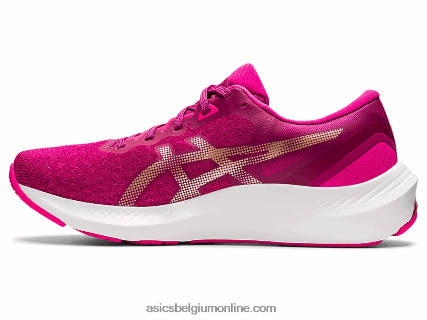 gelpuls 13 V6HXR23324 fuchsia rood/champagne Asics