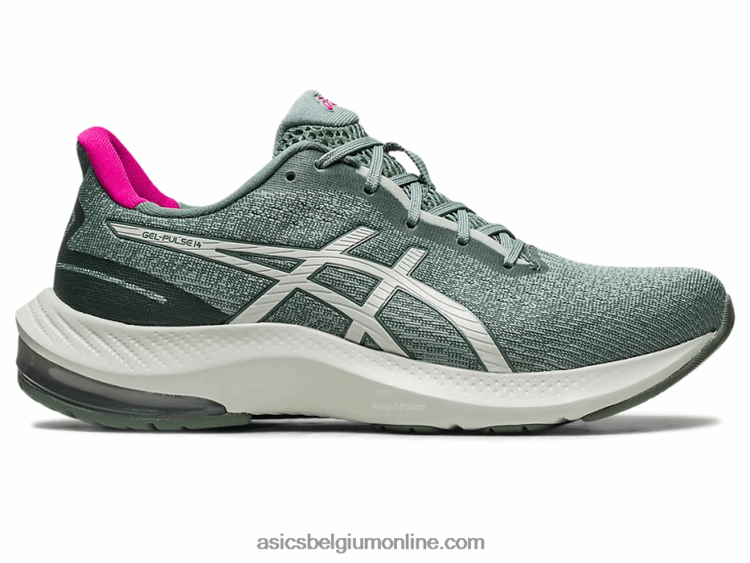 gelpuls 14 V6HXR22517 leigrijs/klimop Asics