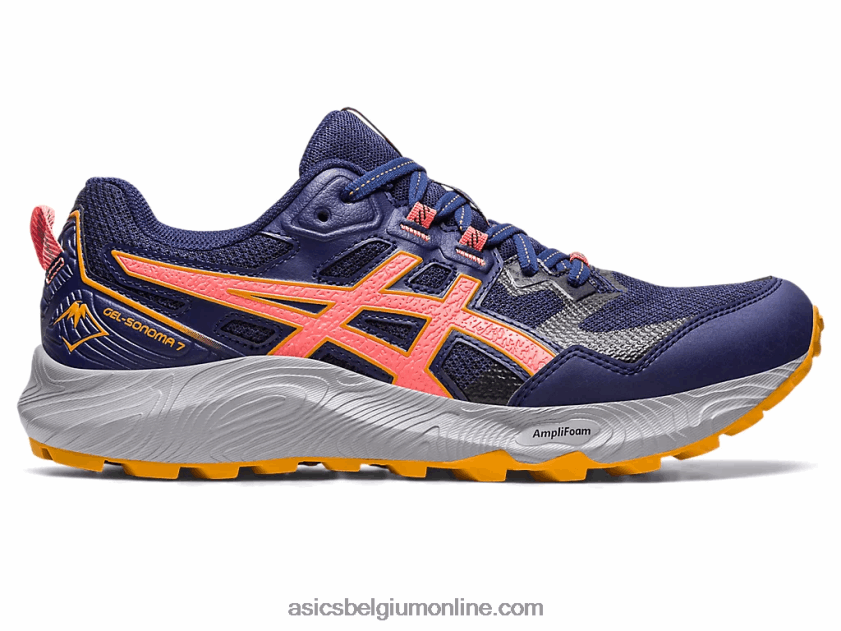 gelsonoom 7 V6HXR22215 indigoblauw/papaja Asics