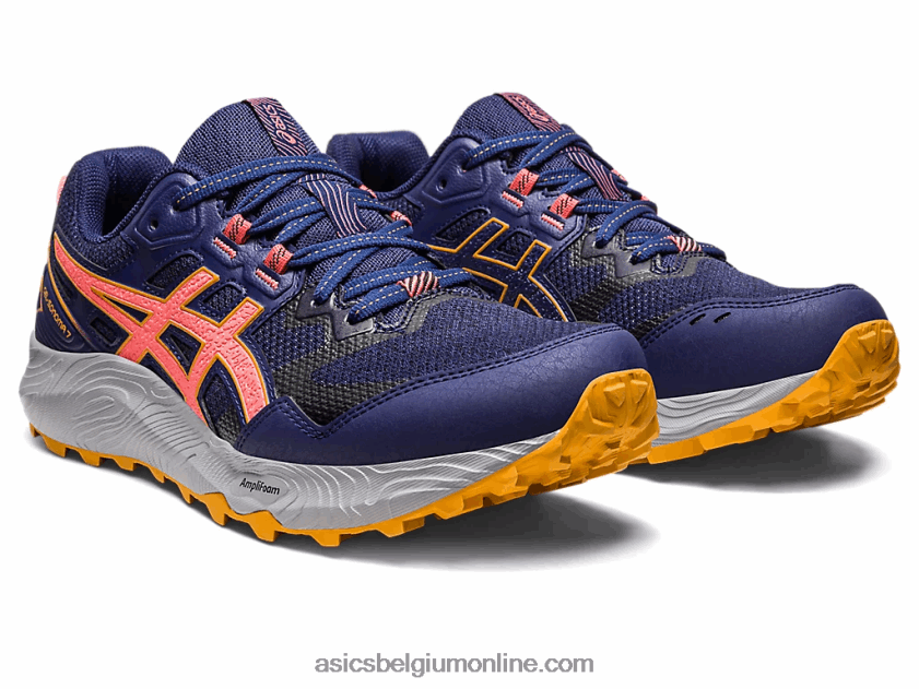 gelsonoom 7 V6HXR22215 indigoblauw/papaja Asics