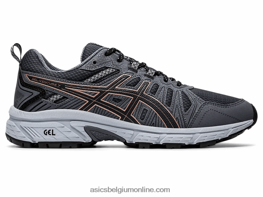 gelventure 7 V6HXR24175 grafietgrijs/roségoud Asics