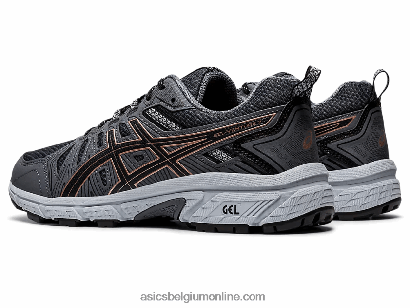 gelventure 7 V6HXR24175 grafietgrijs/roségoud Asics