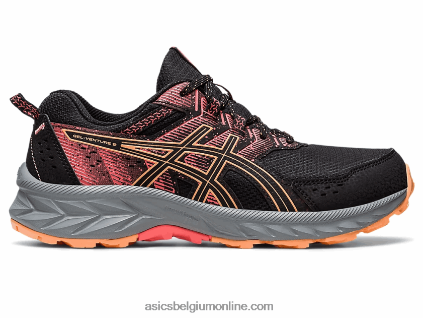 gelventure 9 V6HXR22200 zwart/zomerduin Asics