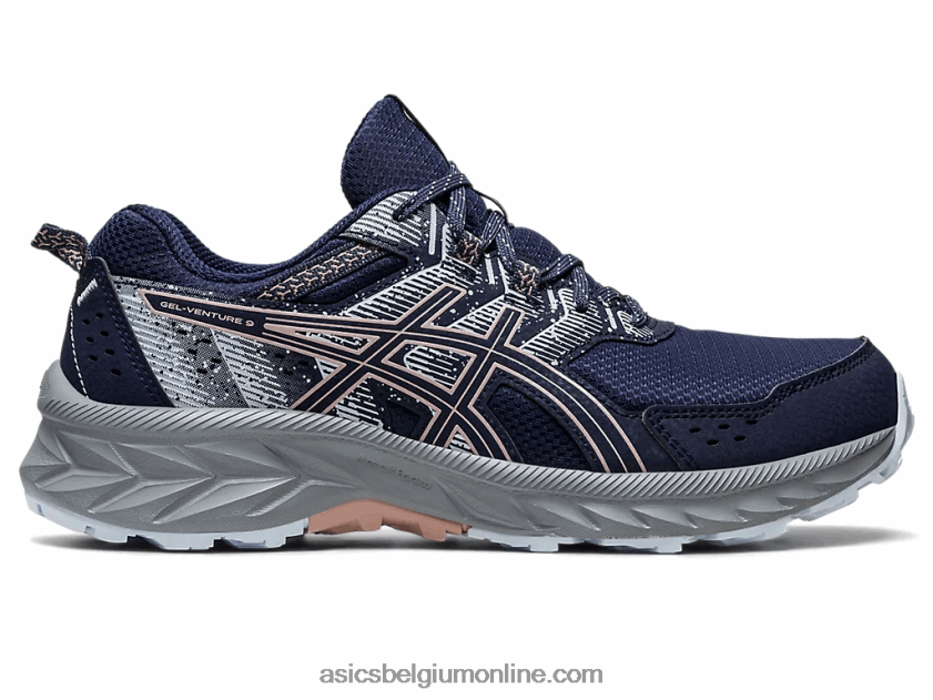 gelventure 9 V6HXR22206 middernacht / reekalf Asics