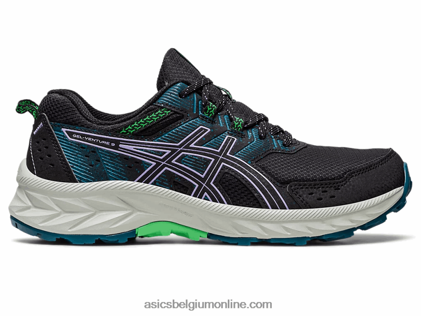 gelventure 9 V6HXR22212 zwart/digitaal violet Asics