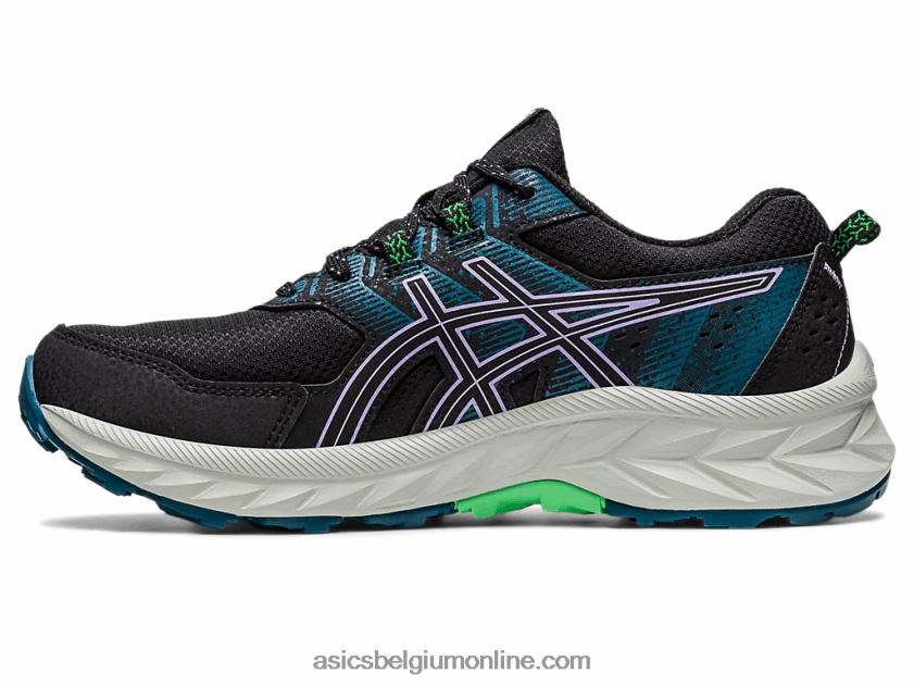 gelventure 9 V6HXR22212 zwart/digitaal violet Asics