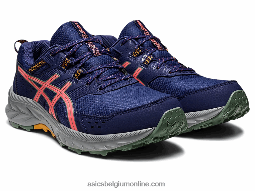 gelventure 9 V6HXR22213 indigoblauw/papaja Asics