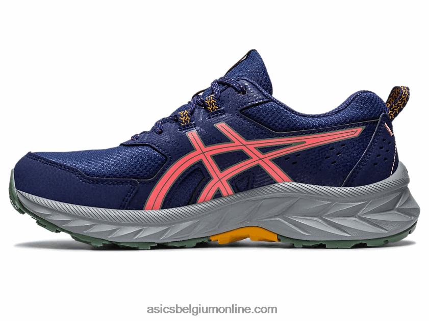 gelventure 9 V6HXR22213 indigoblauw/papaja Asics