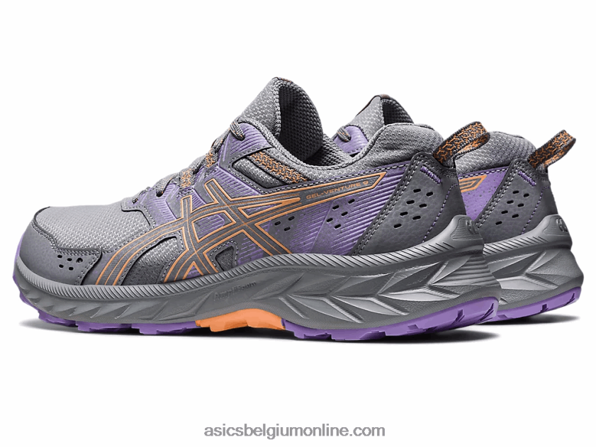gelventure 9 breed V6HXR22233 bladrots/zomerduin Asics