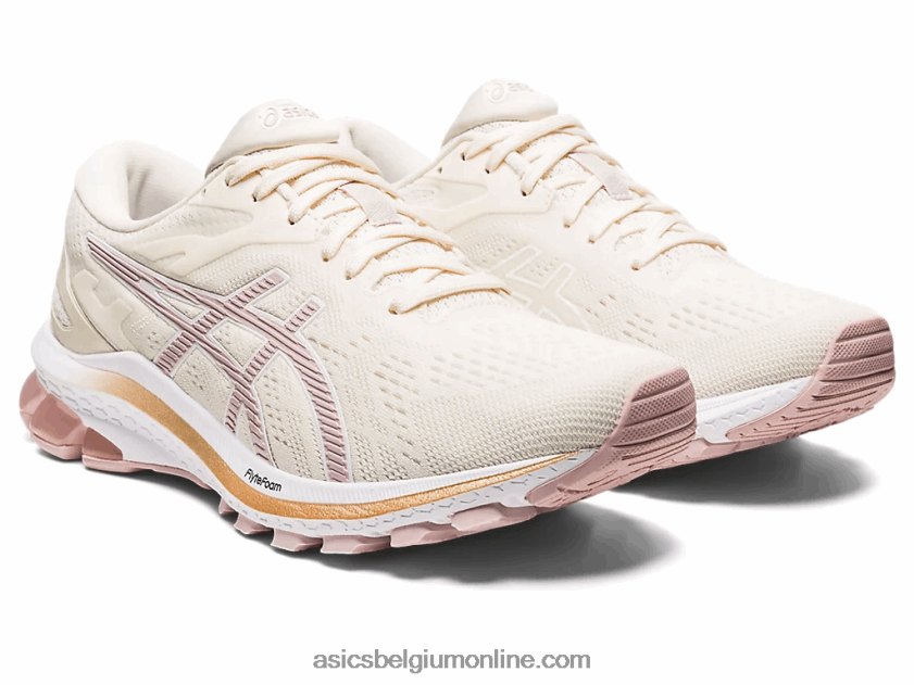 gt-1000 10 V6HXR22644 crème / stroomgebied roos Asics