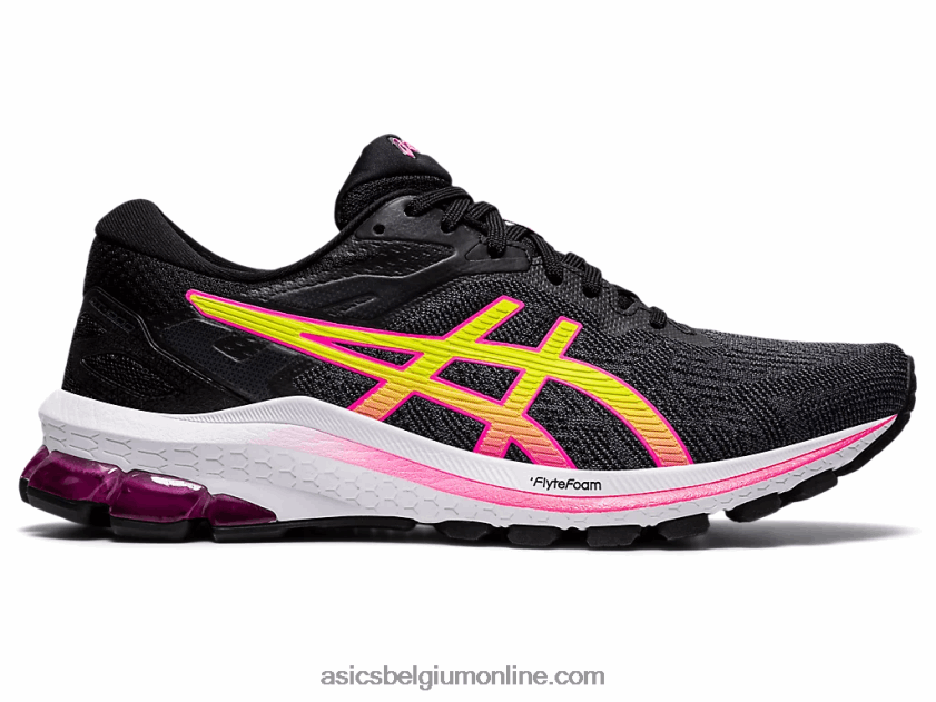 gt-1000 10 V6HXR23997 zwart/felroze Asics