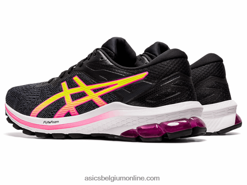 gt-1000 10 V6HXR23997 zwart/felroze Asics
