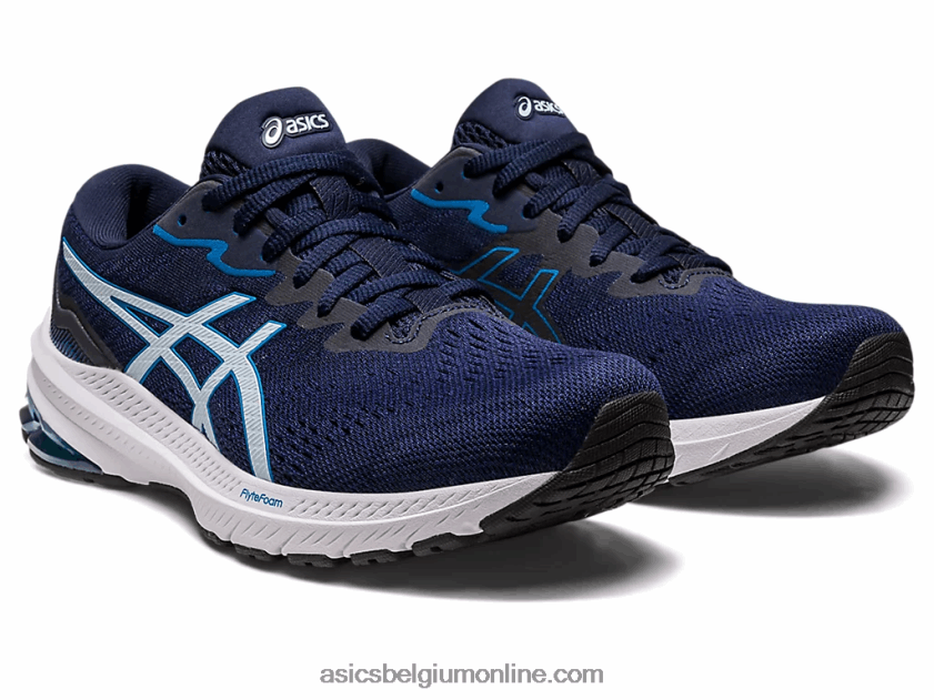 gt-1000 11 breed V6HXR22434 indigoblauw/hemel Asics