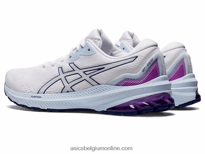 gt-1000 11 breed V6HXR22878 wit/duikblauw Asics